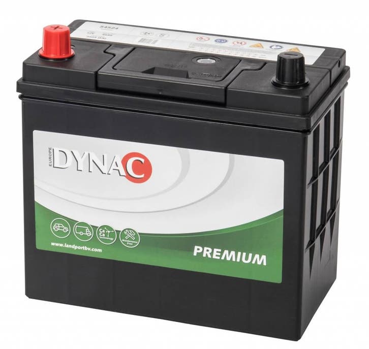 Dynac Auto accu 12 volt 45 ah Type 54524, Auto-onderdelen, Accu's en Toebehoren, Nieuw, Ophalen of Verzenden