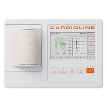 Cardioline 100L basic - 5 inch touch screen 3-6-12 kanaals, Verzenden, Nieuw