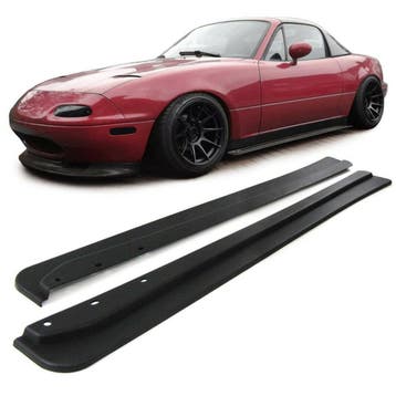 Sideskirt R Style Mazda MX5 NA 1989-1998 PA064, Auto-onderdelen, Nieuw, Links, Mazda