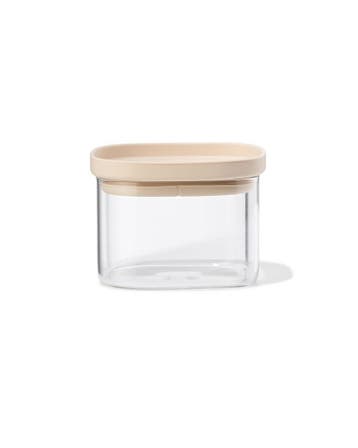 HEMA Voorraad bus 470ml glas met deksel, Verzenden, Nieuw