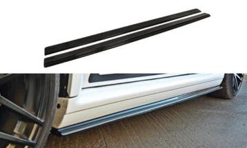 Zijskirts Diffusers Audi RS4 B5 Glanzend Zwart, Auto-onderdelen, Ophalen of Verzenden, Nieuw