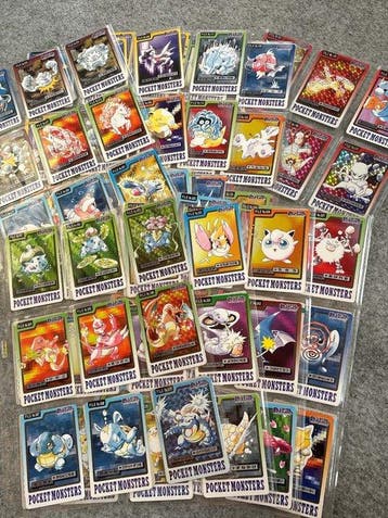 151 Complete set - Japanese Vintage 1997 Cards CARDDASS, Nieuw
