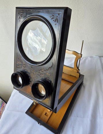 Graphoscope Stereoscope Stereoscoop, Verzamelen, Fotografica en Filmapparatuur