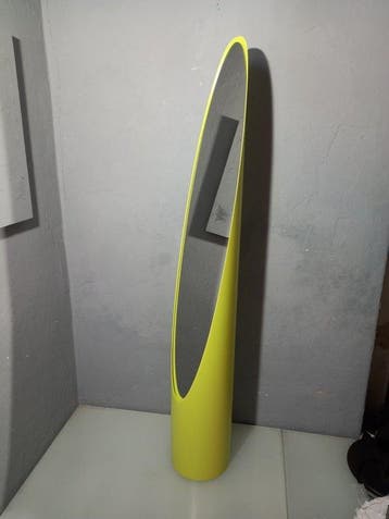 Vloerspiegel- Lipstick - Hout, PVC