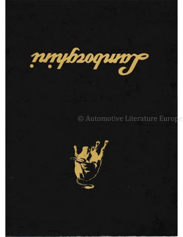 1986 LAMBORGHINI LM002 PERSMAP DUITS, Nieuw, Author