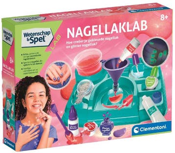 Wetenschap & Spel - Nagellaklab | Clementoni - Hobby, Verzenden, Nieuw