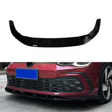 Front Splitter Voor Volkswagen Golf 8 (Hatchback) R Line &, Ophalen of Verzenden, Nieuw