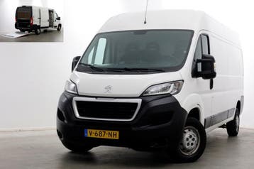 Peugeot Boxer L3H2 | Financial Lease voor 227 p/mnd, Gebruikt, Euro 6, Overige carrosserieën, Wit