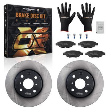 Discs 247mm en Pads voor Toyota Aygo 1.0L 1.4L 1.2L, Verzenden, Nieuw, Toyota