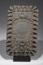 Een houten beeld. - Opon Ifá - Yoruba - Nigeria (Zonder, Antiek en Kunst, Kunst | Niet-Westerse kunst