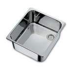 Hollex rechthoekige RVS wasbak 330 x 300mm, Watersport en Boten, Ophalen of Verzenden, Nieuw