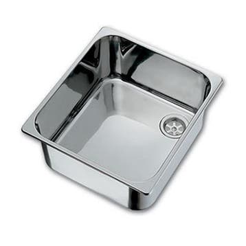 Hollex rechthoekige RVS wasbak 330 x 300mm, Watersport en Boten, Ophalen of Verzenden, Nieuw
