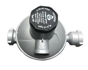 Eentraps drukregelaar 30-50 mbar, debiet 34 kg/u, 1/4 binne, Ophalen of Verzenden, Nieuw, Radiator, Hoog rendement (Hr)