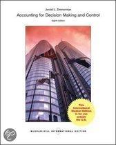 Accounting for Decision Making and Control 9780071314756, Boeken, Verzenden, Zo goed als nieuw