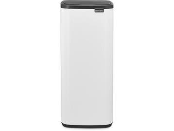 Brabantia Bo Touch Bin - Prullenbak - 30 liter - Wit, Verzenden, Zo goed als nieuw