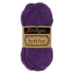Scheepjes Softfun - 2515 Deep Violet - Haakgaren / Breigaren, Ophalen of Verzenden, Nieuw, Breien of Haken, Wol of Garen
