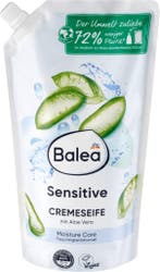 Balea Crème Zeep Sensitive Aloe Vera navulverpakking, 85..., Sieraden, Tassen en Uiterlijk, Uiterlijk | Lichaamsverzorging, Verzenden
