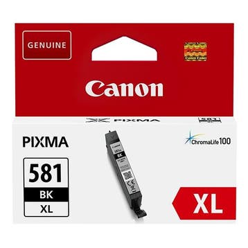 Canon CLI-581BK XL inktcartridge zwart hoge capaciteit, Verzenden, Nieuw, Cartridge, Canon