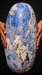 Massieve 40,1 kg Blauwe kyaniet Lingam - Monoliet van