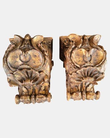 Barok Architectonisch ornament (2) - 18th century - Grote