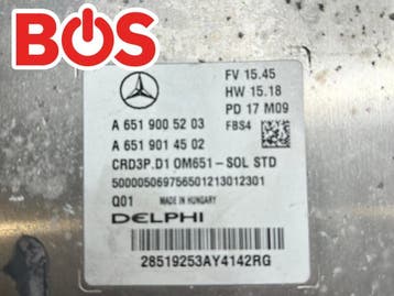 Mercedes-Benz Delphi CRD3P.D1 ECU + clonen, Gebruikt, Mercedes-Benz