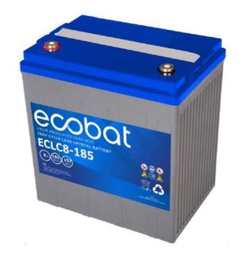 Ecobat AGM Deep Cycle Lead Crystal accu | ECLC8-185 | 8V 18, Ophalen of Verzenden, Nieuw