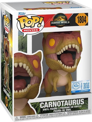 Funko Pop! - Jurassic World Rebirth Carnotaurus #1804 |, Verzenden, Nieuw
