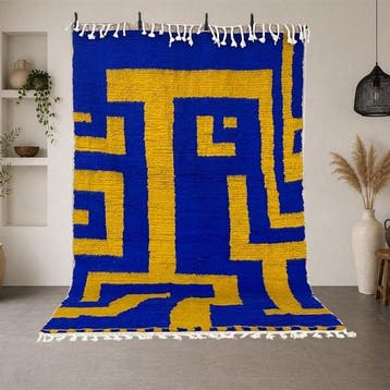 Tapijt van 100 % wol – traditionele weeftechniek – Nieuwe, Nieuw