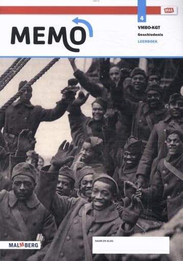 4 vmbo/kgt / Memo MAX / Leerboek 9789402073898, Verzenden, Gelezen