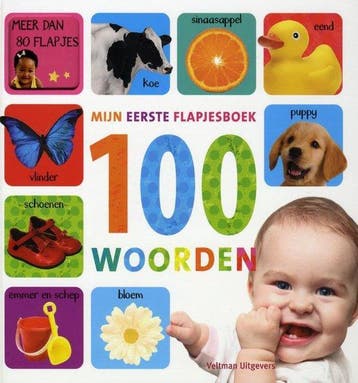 9789048307296 Mijn eerste flapjesboek 100 woorden, Boeken, Verzenden, Nieuw, Diverse auteurs