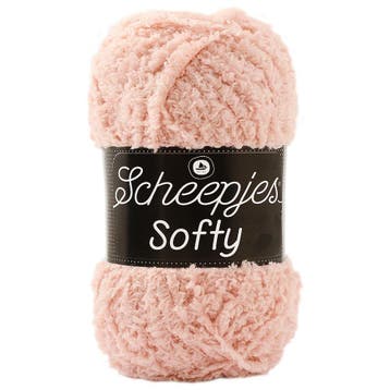 Scheepjes Softy - 486 zalm - Polyester Garen, Hobby en Vrije tijd, Breien en Haken, Ophalen of Verzenden, Nieuw