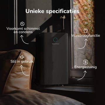 2dekans | Bloomfold Luchtontvochtiger - 12L per Dag -, Ophalen of Verzenden, Zo goed als nieuw