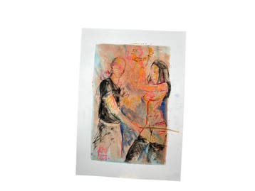 Veiling - Koes Komo | Exclusief Gesigneerd Erotisch Kunstwer