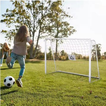 Voetbaldoel 186 cm – Stalen Goal met Net Outdoor, Verzenden, Nieuw