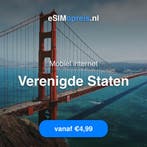 eSIM Verenigde Staten - Mobiel internet vanaf €4,99, Telecommunicatie, Prepaidkaarten en Simkaarten, Verzenden, Nieuw, Prepaidkaart