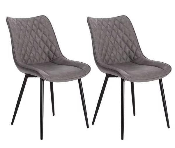 Set van 2 Kunstleren Eetkamerstoelen – Comfort en Design, Huis en Inrichting, Stoelen, Nieuw, Verzenden