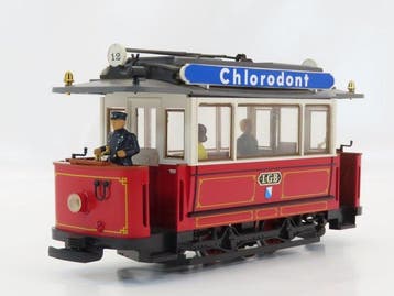 LGB G - 2036 - Modeltrein motorwagen (1) - Tram Lehmann 20, Nieuw