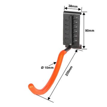 Universele haak 230 mm. voor het ophangen van een tuinslang, Auto-onderdelen, Ophalen of Verzenden, Nieuw