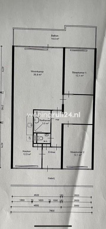 Woningruil - Hakfort 915 - 3 kamers en Amsterdam, Amsterdam