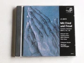 Bach - Cantates Mit Fried und Freud / Phillippe Herreweghe, Ophalen of Verzenden, Zo goed als nieuw