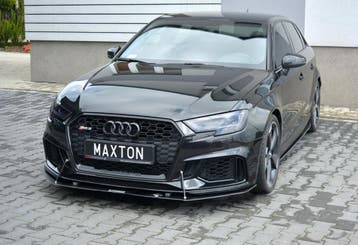 Maxton Front Racing Splitter V.1 Audi RS3 Sportback 8V, Auto diversen, Verzenden