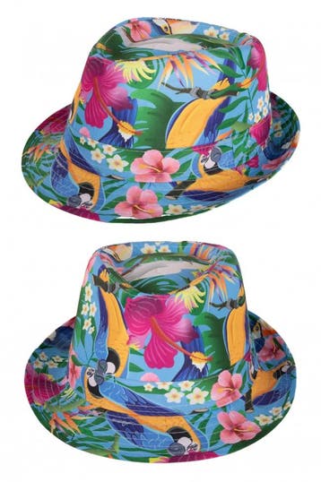 Tropical Papegaai Hoedje, Verzenden, Nieuw