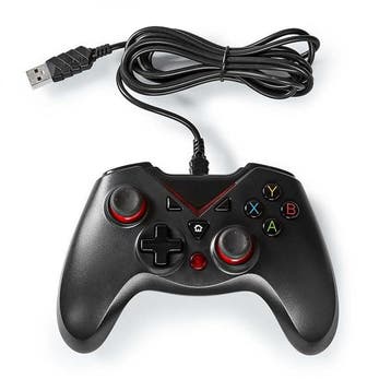 Controller pc | Nedis (USB, D-pad, 12 knoppen), Spelcomputers en Games, Verzenden, Nieuw