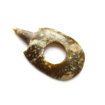 Oud-Chinees Hard Stone zeldzaam boogschieten booggreep jacht