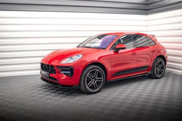 Maxton Side Skirts Diffusers Porsche Macan GTS / Sport, Auto-onderdelen, Verzenden, Nieuw, Porsche