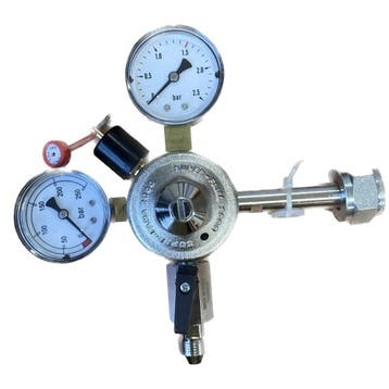 Manometer 1 kraans 0-1,5 bar, Ophalen of Verzenden