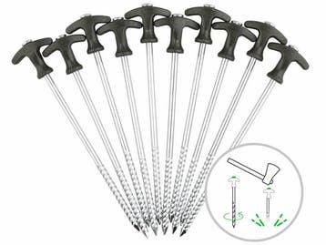 Bivvy Pegs 20 cm Set 10 st. - Karper XL, Verzenden, Nieuw, Overige typen