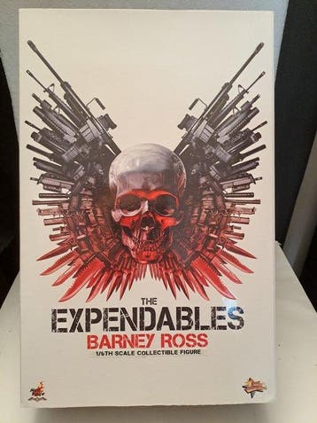 Hot Toys - Action figure The Expendables - Barney Ross - MMS, Verzamelen, Film en Tv, Nieuw