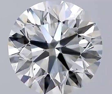 1 pcs Diamant (Natuurlijk) - 4.33 ct - Rond - E - VS1 -, Nieuw