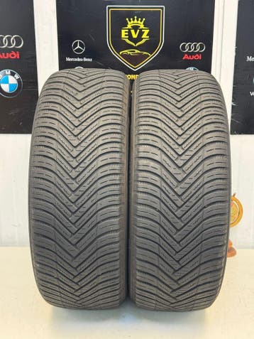 2 stuks 195/55R15 Hankook Kinergy 4S2 All-Seasons banden 5mm, Gebruikt, 15 inch, All Season, Band(en)